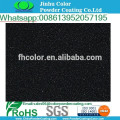 electrostatic spray polyester metallic black powder coating paint